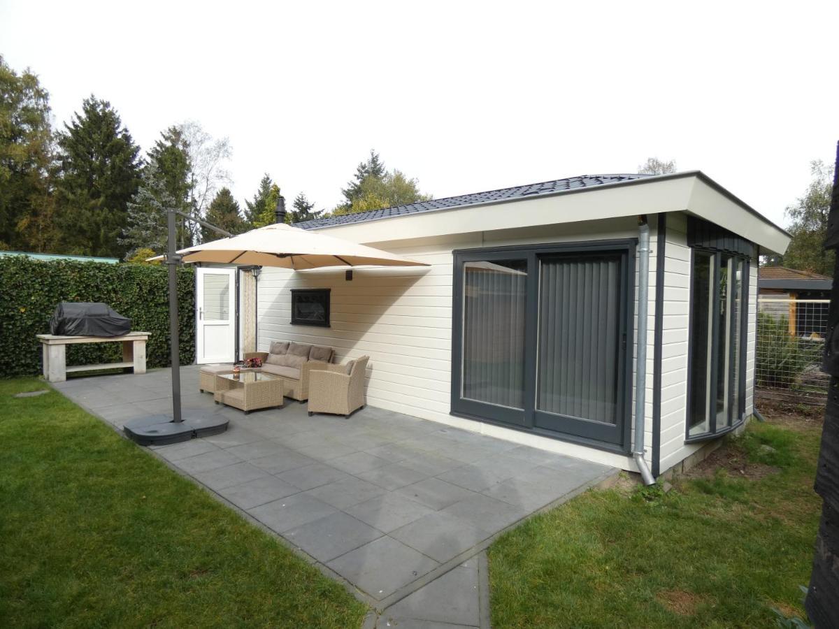 Veluwepark Reewold #Chalet Buizerd# Tussen Het Bosrijke Putten En Garderen Εξωτερικό φωτογραφία
