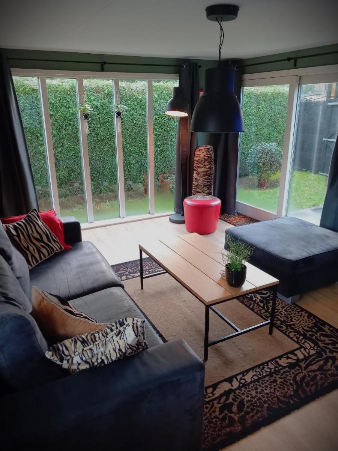 Veluwepark Reewold #Chalet Buizerd# Tussen Het Bosrijke Putten En Garderen Εξωτερικό φωτογραφία