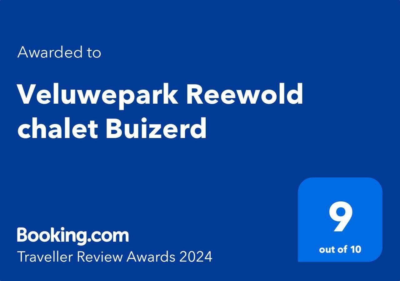 Veluwepark Reewold #Chalet Buizerd# Tussen Het Bosrijke Putten En Garderen Εξωτερικό φωτογραφία